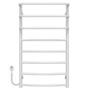 Электрический полотенцесушитель Deffi Каскад Дуга П8 500х900 левое подключение белый C.KD.90.50.8.E.W.L.5