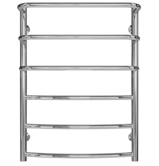 Полотенцесушитель водяной Deffi Каскад Дуга П6 500х700 нижнее подключение хром C.KD.70.50.6.C.A