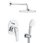 Душевая система скрытого монтажа Grohe BauCurve с Tempesta 200 хром UA29043003