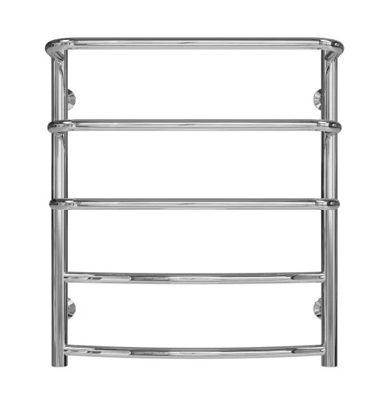 Полотенцесушитель водяной Deffi Каскад Дуга П5 400х600 боковое левое подключение хром C.KD.60.40.5.C.B