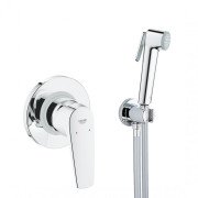 Гигиенический душ со смесителем скрытого монтажа Grohe BauFlow New с Tempesta-F хром UA11144602