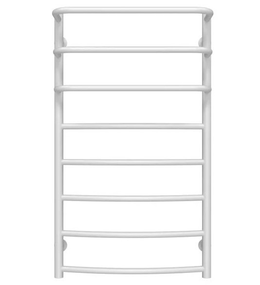 Полотенцесушитель водяной Deffi Каскад Дуга П8 500х900 нижнее подключение белый C.KD.90.50.8.W.A