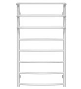 Полотенцесушитель водяной Deffi Каскад Дуга П8 500х900 боковое правое подключение белый C.KD.90.50.8.W.C