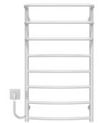 Электрический полотенцесушитель Deffi Каскад Дуга П8 500х900 левое подключение WD03 белый C.KD.90.50.8.E.W.L.3