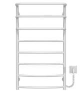 Електричний сушарка для рушників Deffi Каскад Дуга П8 500х900 праве підключення WD03 білий C.KD.90.50.8.E.W.R.3