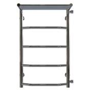 Полотенцесушитель водяной Deffi Трапеция с полкой П5 400х700 боковое правое подключение хром C.TP.70.40.5.C.C