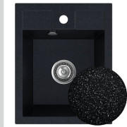 Мийка для кухні Sink Quality Ferrum IK 50 49x45x20,5 з переливом нанограніт парча FER.B.1K50.X