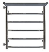 Сушка для рушників водяна Deffi Трапеція з полицею П6 500х600 бічне ліве підключення хром C.TP.60.50.6.C.B