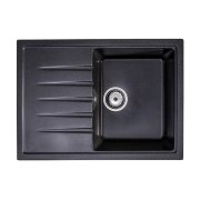 Мойка для кухни Sink Quality Titanite 1KKO 68x49,5x21,5 с переливом наногранит парча TIT.B.1KKO.X