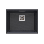 Мийка для кухні Sink Quality Argon 1KBO 60 55x42x22,5 з переливом нанограніт парча ARG.B.1KBO.60
