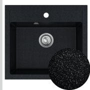 Мойка для кухни Sink Quality Ferrum IK 60 56,5x51x20,5 с переливом наногранит парча FER.B.1K60.X