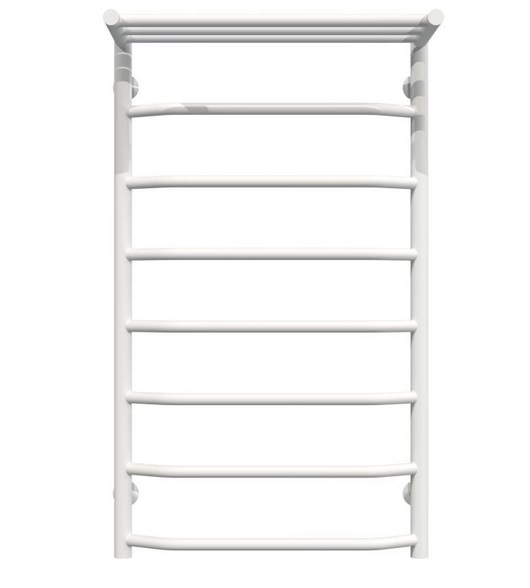 Сушка для рушників водяна Deffi Трапеція з полицею П8 500х900 нижнє підключення білий C.TP.90.50.8.W.A