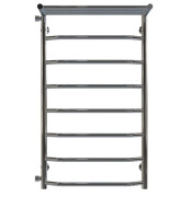 Сушка для рушників водяна Deffi Трапеція з полицею П8 500х900 бічне ліве підключення хром C.TP.90.50.8.C.B