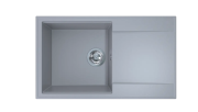 	Мойка для кухни Sink Quality SINK 1KDOL 78X46X21,5 см с переливом наногранит серый SINK.D.1KDOL.X