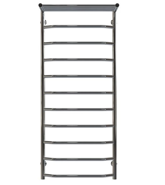 Сушка для рушників водяна Deffi Трапеція з полицею П11 500х1200 нижнє підключення хром C.TP.120.50.11.C.A