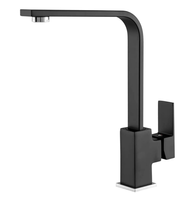 Змішувач для кухні Sink Quality Moon одноважільний чорний BNK-bk