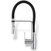 Змішувач для кухні Sink Quality Power одноважільний з гнучким виливом хром BVsK-ch