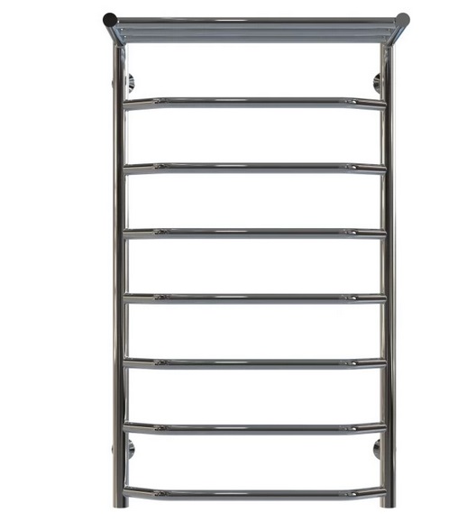 Сушка для рушників водяна Deffi Трапеція з полицею П8 500х900 нижнє підключення хром C.TP.90.50.8.C.A