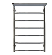 Сушка для рушників водяна Deffi Трапеція з полицею П7 500х800 нижнє підключення хром C.TP.80.50.7.C.A