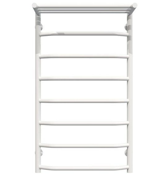 Сушка для рушників водяна Deffi Трапеція з полицею П8 500х900 нижнє підключення білий C.TP.90.50.8.W.A