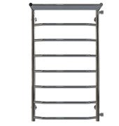 Полотенцесушитель водяной Deffi Трапеция с полкой П8 500х900 боковое правое подключение хром C.TP.90.50.8.C.C