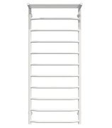 Сушка для рушників водяна Deffi Трапеція з полицею П11 500х1200 нижнє підключення білий C.TP.120.50.11.W.A