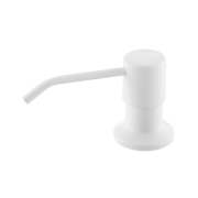 Дозатор для рідкого мила Sink Quality Simple хром білий DOZ-wh