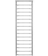 Полотенцесушитель водяной Deffi Трапеция с полкой П16 500х1700 боковое правое подключение хром C.TP.170.50.16.C.C