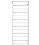 Сушка для рушників водяна Deffi Трапеція з полицею П13 500х1400 бічне ліве підключення білий C.TP.140.50.13.W.B