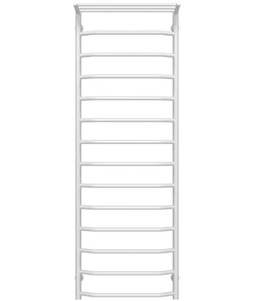 Сушка для рушників водяна Deffi Трапеція з полицею П14 500х1500 нижнє підключення білий C.TP.150.50.14.W.A