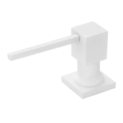 Дозатор для жидкого мыла Sink Quality Quatro латунь/пластик белый DOK-wh