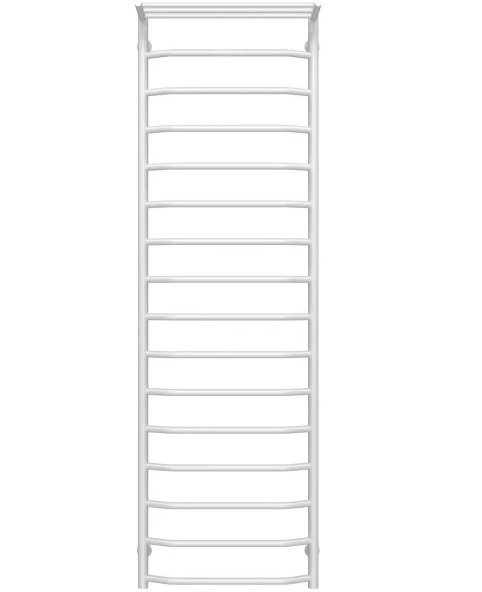 Сушка для рушників водяна Deffi Трапеція з полицею П16 500х1700 бічне праве підключення білий C.TP.170.50.16.W.C