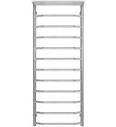 Сушка для рушників водяна Deffi Трапеція з полицею П12 500х1300 бічне праве підключення хром C.TP.130.50.12.C.C