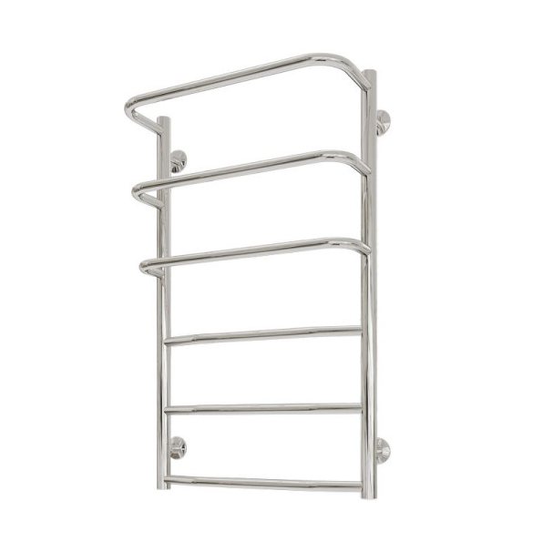 Сушарка для рушників водяна Vivia Драбинка Каскад Трапеція 600х500/6 Сб1-С1-См1-Т3 нержавіюча сталь А0054808