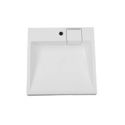 Раковина для ванной Insana Lorena 60х60х12 искусственный камень белый А0053425