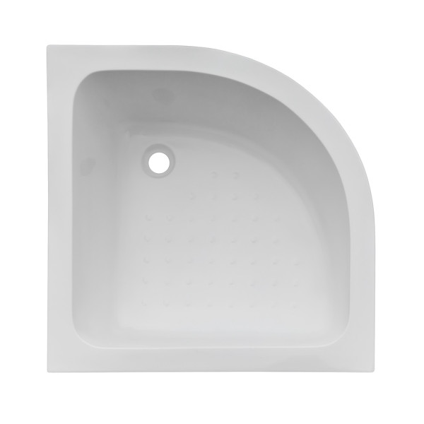 Душовий піддон акриловий чверть кола Vivia native Eliot 80х80х27 білий А0022078