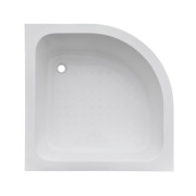 Душовий піддон акриловий чверть кола Vivia native Capri 90х90х27 білий А0025235