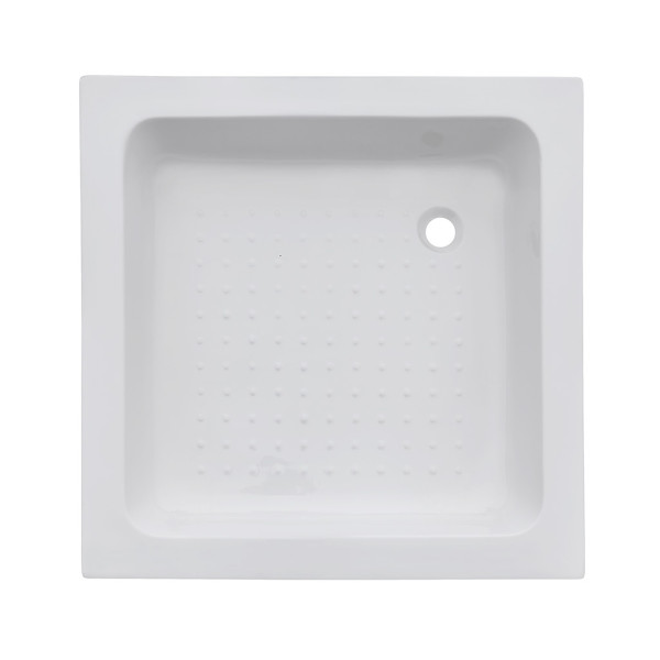 Душовий піддон акриловий Vivia native Cebu 90х90х17 білий А0019354