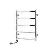 Электрический полотенцесушитель Kroner Трапеция 600х500/5 EL левое подключение хром ДТ08ЕL