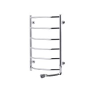 Электрический полотенцесушитель Kroner Трапеция 800x500/6 ER правое подключение хром ДТ10ЕR