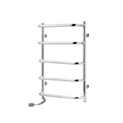 Електрична сушка для рушників Kroner Скоба 700х500/5 EL ліве підключення хром ДС09EL