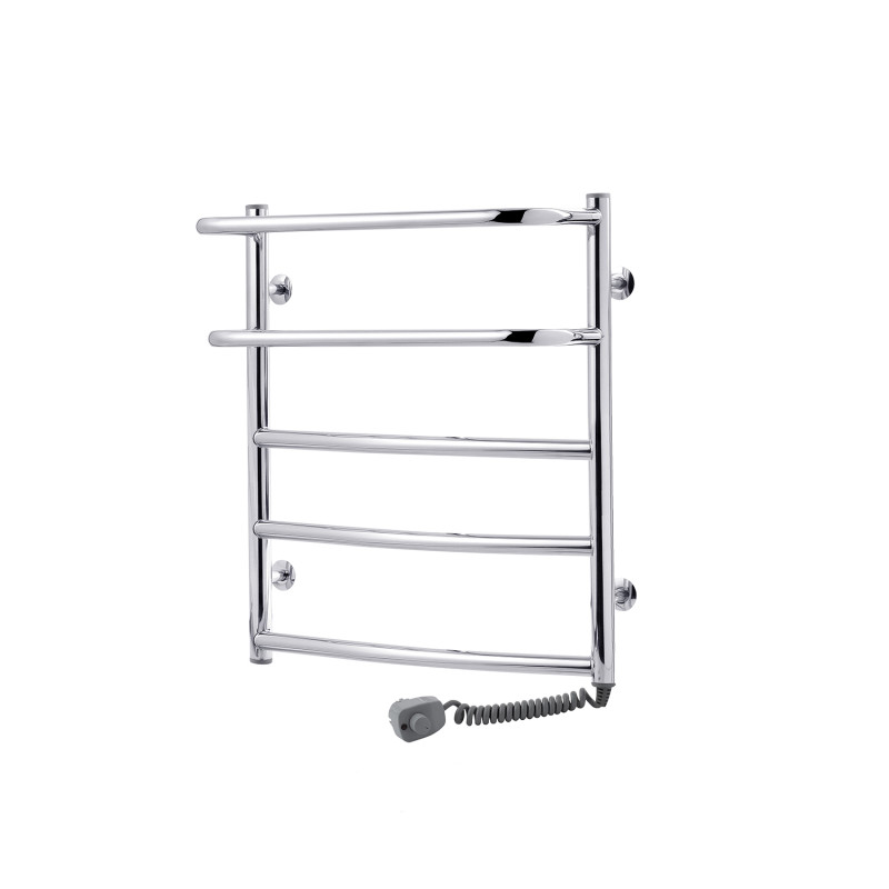 Електрична сушка для рушників Kroner Каскад дуга 600x500/5 ER (Сб1-С1-Д3) праве підключення хром ДКД01ЕR