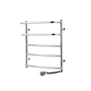 Электрический полотенцесушитель Kroner Каскад дуга 600x500/5 ER (Сб1-С1-Д3) правое подключение хром ДКД01ЕR