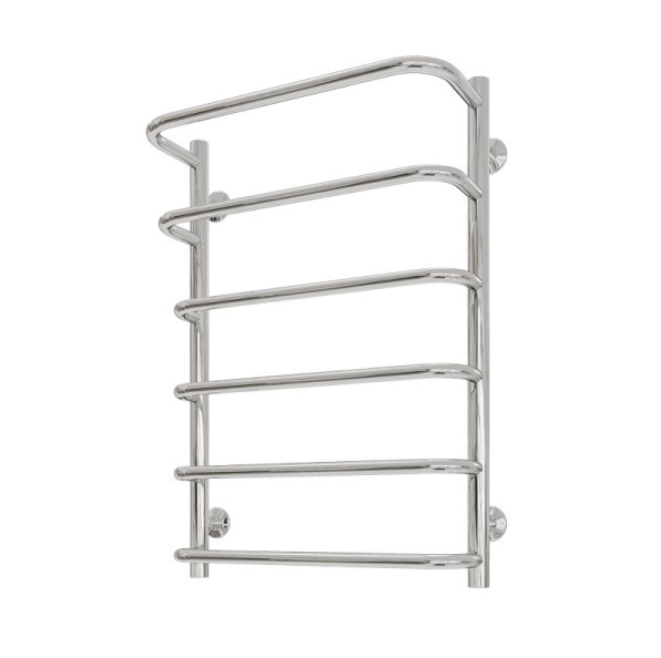 Полотенцесушитель водяной Vivia Лесенка Каскад Скоба 700х500/6 Сб1-С1-См4 нержавеющая сталь А0053710