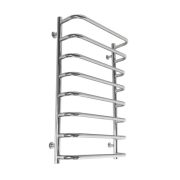 Полотенцесушитель водяной Vivia Лесенка Каскад Скоба 800х500/8 Сб1-С1-См6 нержавеющая сталь А0018246