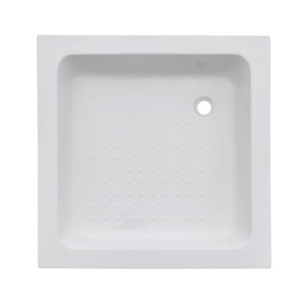 Душовий піддон акриловий Vivia native Cebu 90х90х17 білий А0019354