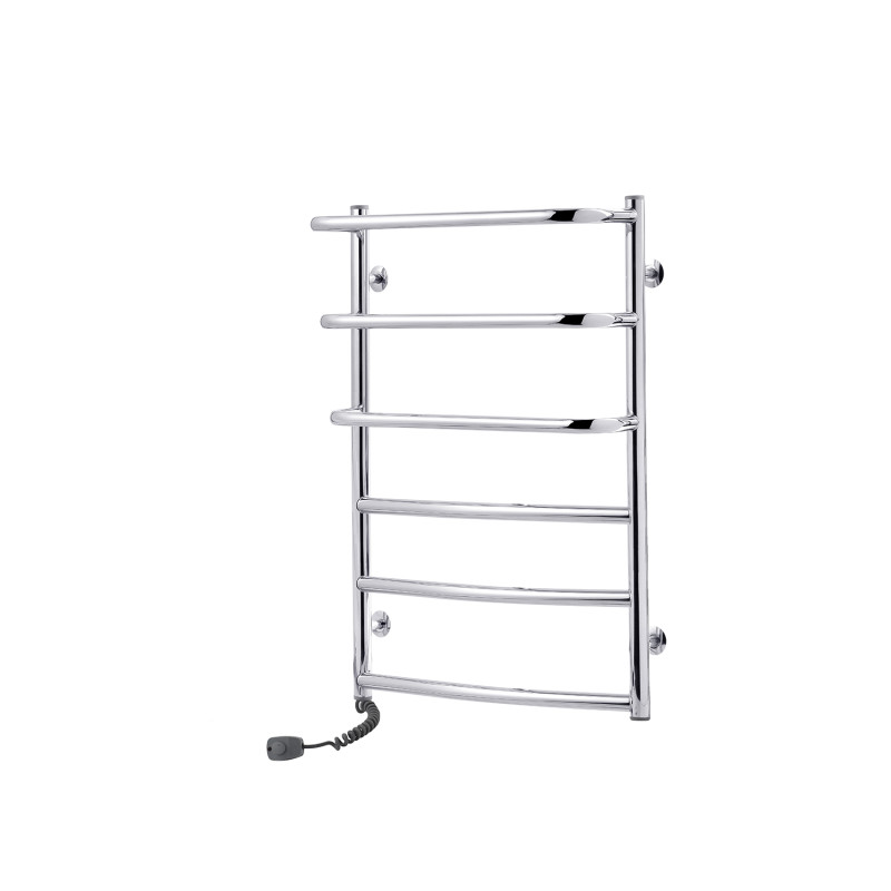 Электрический полотенцесушитель Kroner Каскад дуга 700x500/6 ER (Сб1-С1-См1-Д3) левое подключение хром ДКД02ЕL