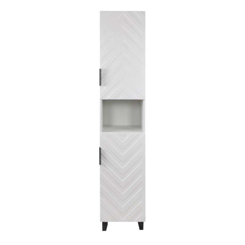 Пенал для ванной Vivia Asti Д2 40х32 см МДФ/ДСП белый А0056200