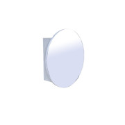 Шафка для ванної Vivia Andre D-60см із дзеркалом ДСП біла А0054036