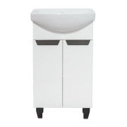 Тумба под раковину Vivia Poli Д2 50х31 см комбинируется с раковиной Церсания 50 МДФ/ДСП белый А0050276